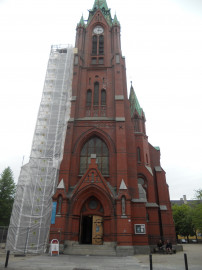 Die St John's Church in Bergen.