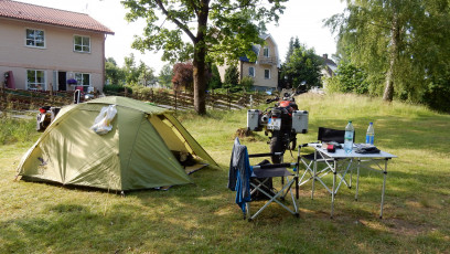 Eingebunden in das kleine, beschauliche Markaryd liegt der Campingplatz.