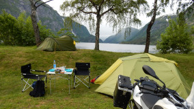 Die Campingplätze in Norwegen ...