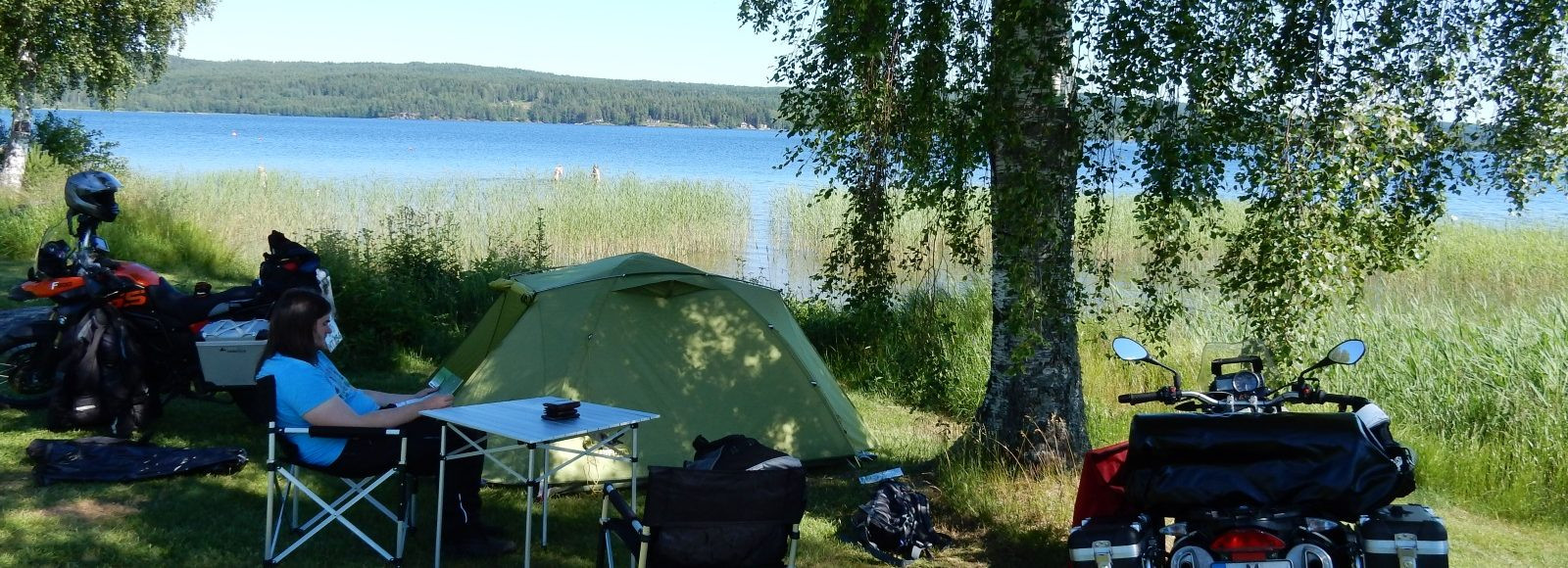 Unser Campingplatz nahe Eda in Schweden.