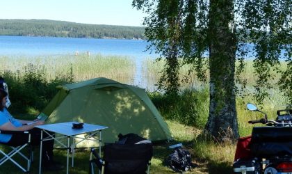 Unser Campingplatz nahe Eda in Schweden.